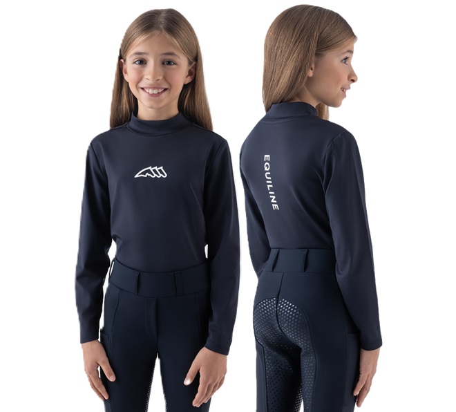 MAGLIA TECNICA JUNIOR EQUILINE SECOND SKIN EQJIN Junior, Polo da allenamento 